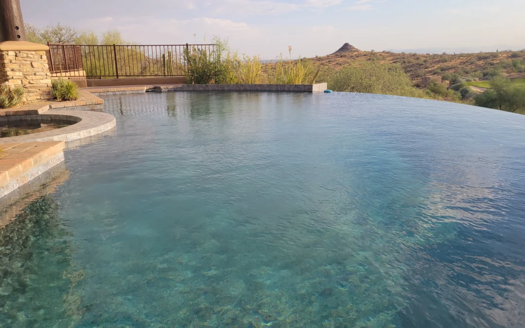 Infinity Pool constructed in Scottsdale